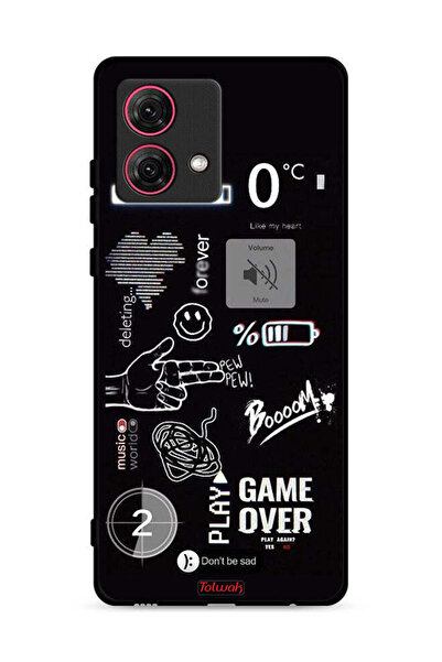 Tolwak غطاء حماية موتورولا موتو جي 84 5 جي - لعبة انتهت بيو بيو