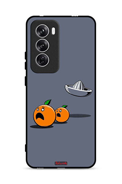 Tolwak غطاء حماية لهاتف Oppo Reno12 5G بتصميم فني رقمي بسيط وفكاهي