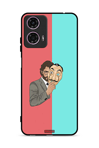 Tolwak غطاء حماية لهاتف موتورولا موتو جي 24 4G من تصميم البروفيسور آرت