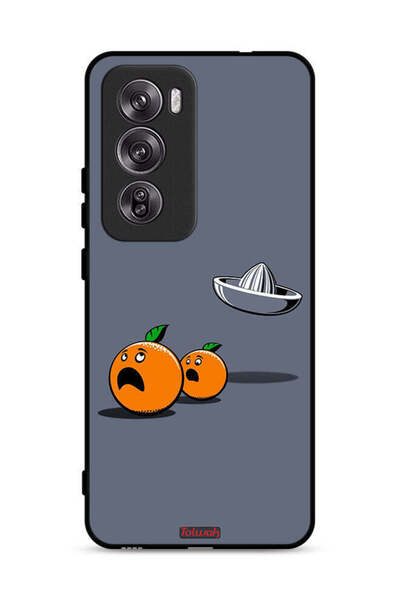 Tolwak غطاء حماية لهاتف Oppo Reno12 Pro 5G بتصميم فني رقمي بسيط وفكاهي