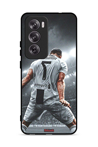 Tolwak غطاء حماية لهاتف Oppo Reno12 Pro 5G بطبعة احتفال كريستيانو رونالدو
