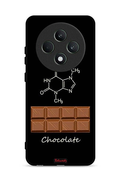 Tolwak جراب حماية لهاتف Oppo Reno12 F 5G بلون الشوكولاتة