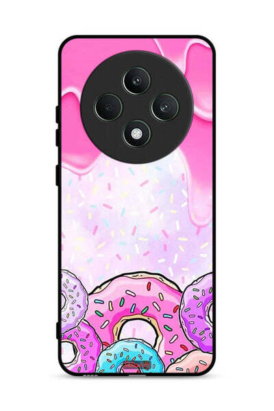 Tolwak غطاء حماية لهاتف Oppo Reno12 F 5G بألوان دونات