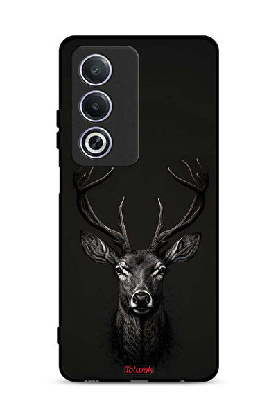 Tolwak غطاء حماية Oppo A3 Pro 5G بتصميم غزال رقمي