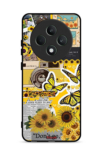 Tolwak جراب حماية لهاتف Oppo Reno12 F 5G مع اقتباسات وملصقات