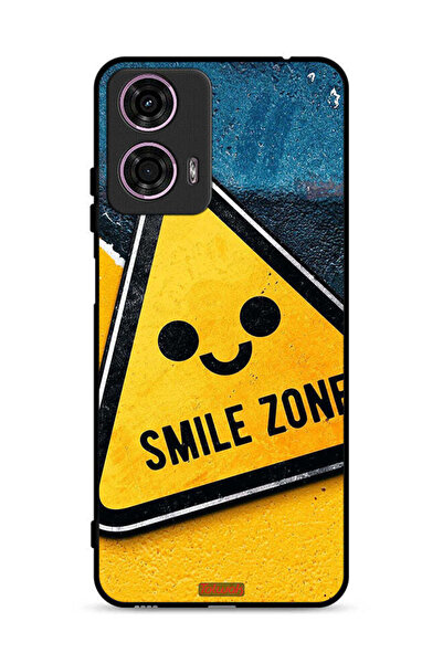 Tolwak غطاء حماية لهاتف موتورولا موتو جي 24 4G - سمايل زون