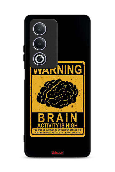 Tolwak غطاء حماية لهاتف Oppo A3 Pro 5G تحذير من ارتفاع نشاط الدماغ