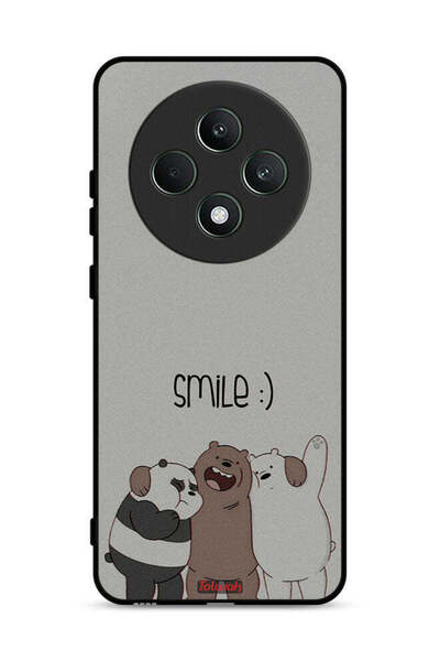Tolwak غطاء حماية لهاتف Oppo Reno12 F 5G بابتسامة الأصدقاء