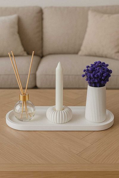Karra Art Decorative Concrete Set 4 Pieces