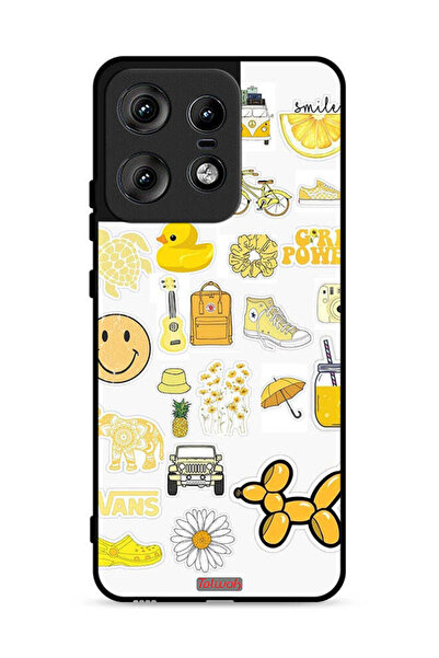 Tolwak غطاء حماية لهاتف موتورولا إيدج 50 برو 5G - علامات أنثوية