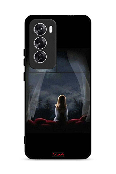 Tolwak غطاء حماية لهاتف Oppo Reno12 5G - خيالات ليلية