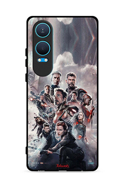 Tolwak غطاء حماية لهاتف OnePlus Nord CE4 Lite 5G بتصميم Avengers