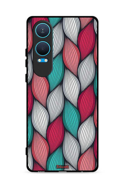 Tolwak غطاء حماية بنقشة ريش لهاتف OnePlus Nord CE4 Lite 5G