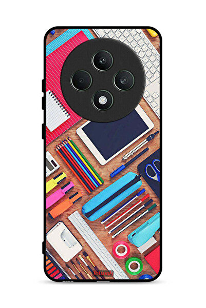 Tolwak غطاء حماية لهاتف Oppo Reno12 F 5G بتصميم فتاة هوبي ديسك