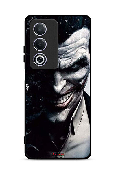 Tolwak غطاء حماية Oppo A3 Pro 5G بتصميم نصف وجه الجوكر