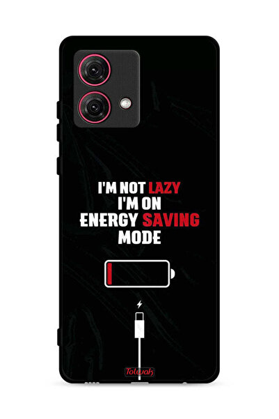 Tolwak غطاء حماية لهاتف موتورولا موتو جي 84 5 جي - أنا لست كسولاً، أنا في وضع...