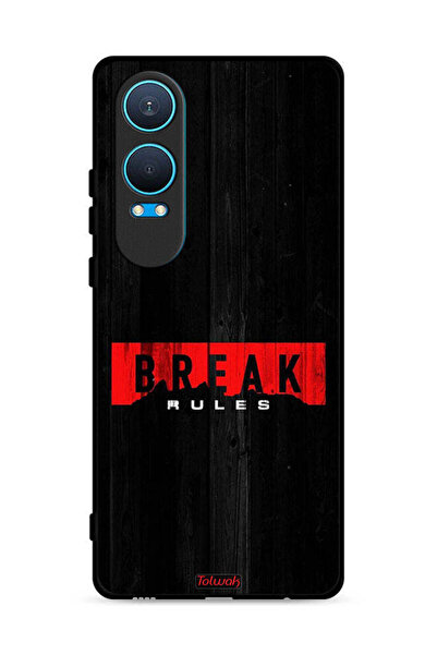 Tolwak غطاء حماية لهاتف OnePlus Nord CE4 Lite 5G - كسر القواعد