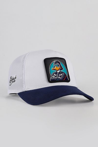 BlackBörk Καπέλο Trucker με λογότυπο Duckside Navy Blue-White