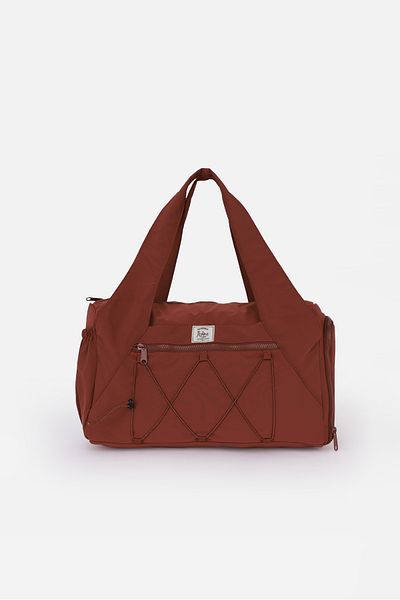 ICONE BAG Women's Sports and Yoga Bag – Multi-Pocket, Shoe Compartment, Rubber Detail, Front Zipper Pocket