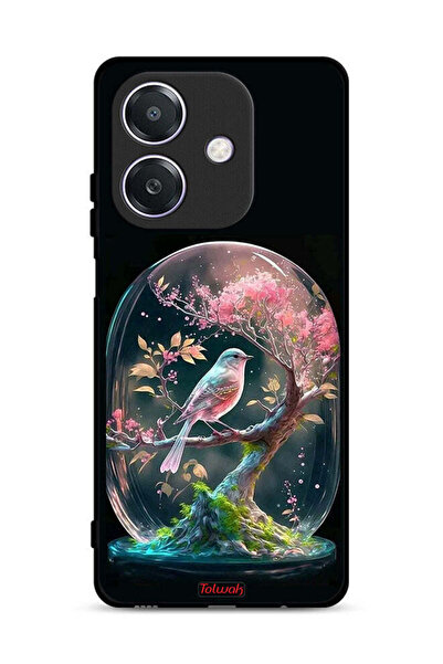 Tolwak غطاء حماية Oppo A3 5G بتصميم طائر في جرة