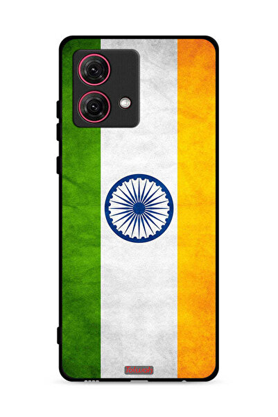 Tolwak غطاء حماية لهاتف موتورولا موتو جي 84 5 جي بعلم هندي مضيء