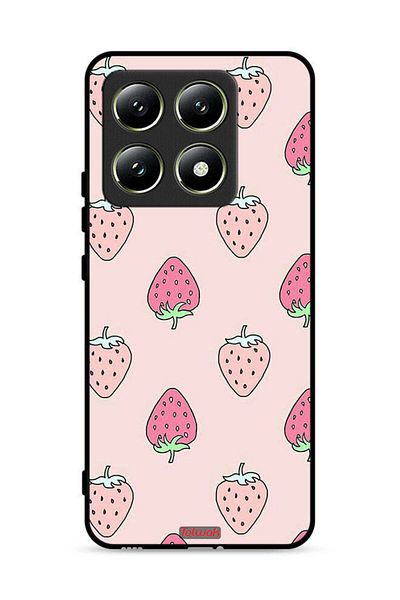 Tolwak Xiaomi 14T 5G Protective Case Cover Strawberry Icon