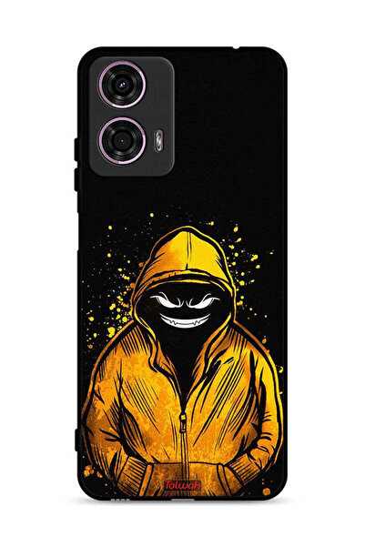 Tolwak غطاء حماية لهاتف موتورولا موتو جي 24 4G برسومات مارشميلو بوي