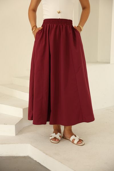 Vegove Poplin Skirt