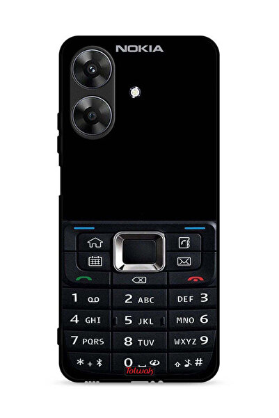 Tolwak غطاء حماية لهاتف Realme Note 60 4G بنمط هاتف قديم