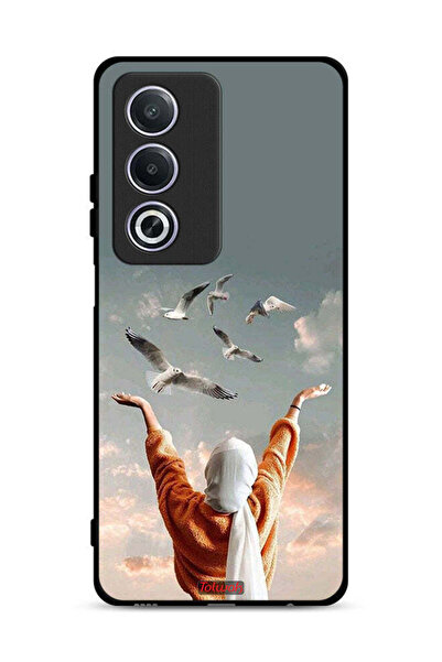 Tolwak غطاء حماية لهاتف Oppo A3 Pro 5G بطبعة طيور تحلق