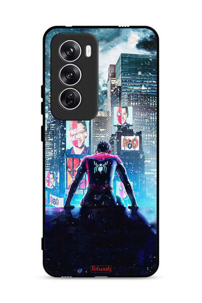 Tolwak Oppo Reno12 5G Protective Case Cover Spider Man
