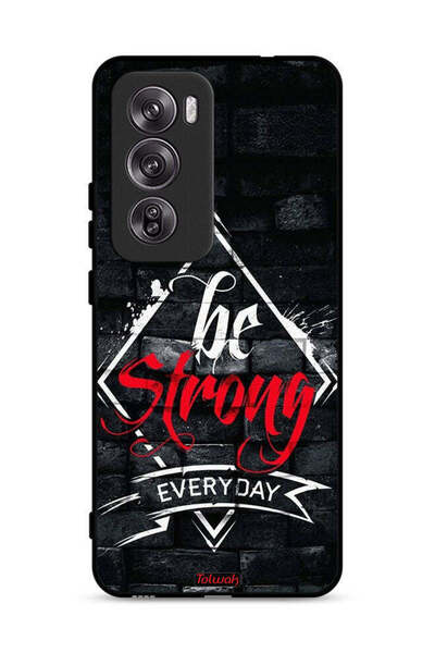 Tolwak غطاء حماية لهاتف Oppo Reno12 Pro 5G كن قويًا كل يوم