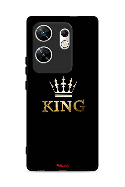 Tolwak غطاء حماية لهاتف Infinix Zero 30 4G - لون كينج