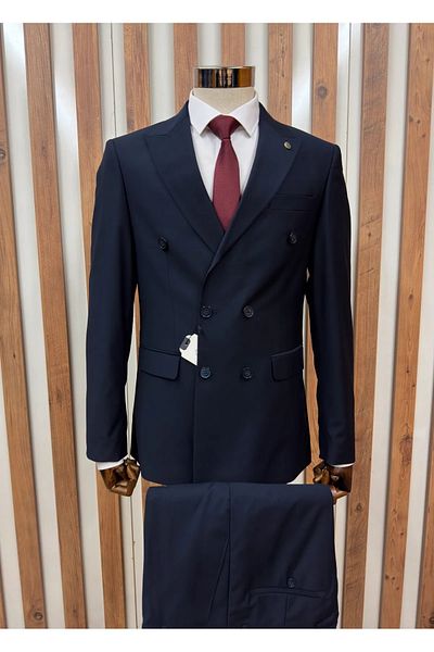 BYBEYEMS GİYİM Lousero Double Breasted Suit