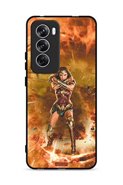Tolwak غطاء حماية لهاتف Oppo Reno12 5G - Wonder Women