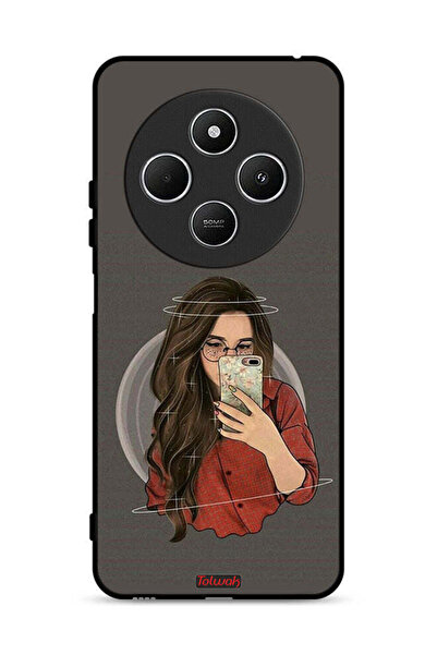 Tolwak غطاء حماية لهاتف Xiaomi Redmi 14R 5G لالتقاط صور سيلفي