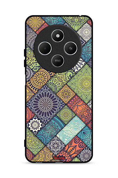 Tolwak غطاء حماية لهاتف شاومي ريدمي 14R 5G بنمط ماندالا