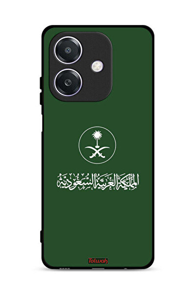 Tolwak غطاء حماية لهاتف Oppo A3 5G بشعار المملكة العربية السعودية