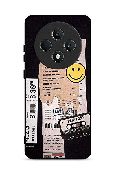 Tolwak غطاء حماية لهاتف Oppo Reno12 F 5G مع ملصق قائمة تشغيل