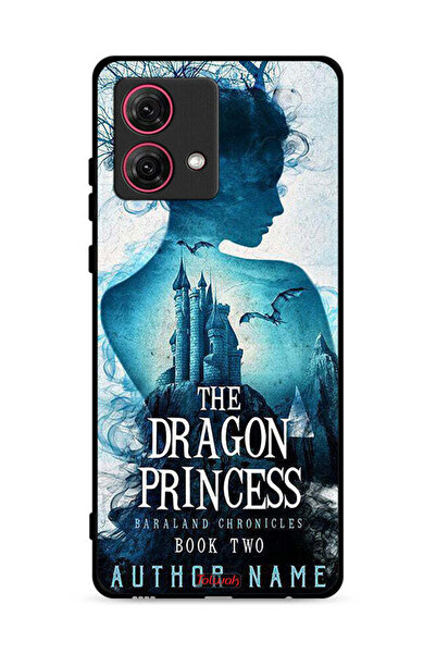 Tolwak غطاء حماية لهاتف موتورولا موتو جي 84 5 جي بطبعة أميرة التنين