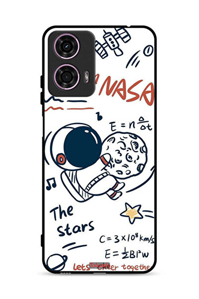 Tolwak غطاء حماية لهاتف موتورولا موتو جي 24 4G، ناسا ذا ستارز