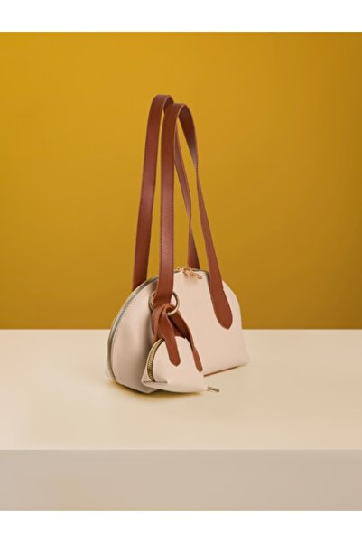 MYSTOBAG Tokyo Mini Bag Charm Detail Long Handle Women's Hand and Arm Bag