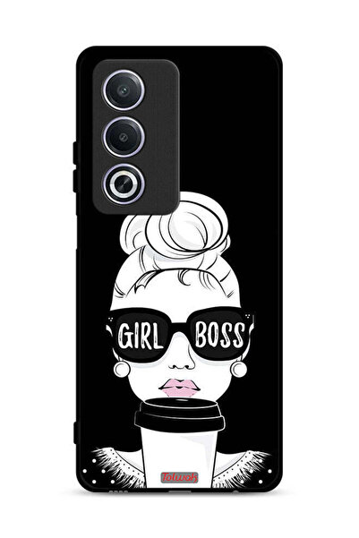 Tolwak غطاء حماية لهاتف Oppo A3 Pro 5G بتصميم Girl Boss