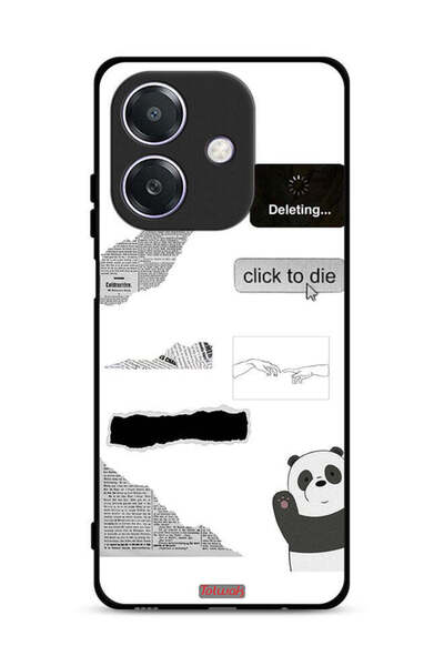 Tolwak غطاء حماية لهاتف Oppo A3 5G بتصميم باندا