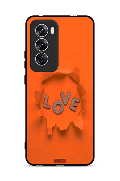 Tolwak غطاء حماية لهاتف Oppo Reno12 5G - Love