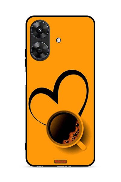 Tolwak غطاء حماية لهاتف Realme Note 60 4G بفن فنجان القهوة