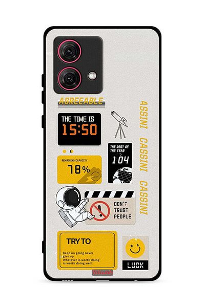 Tolwak Motorola Moto G84 5G Protective Case Cover Do Not Trust People