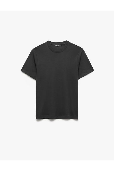 Koton Regular Fit Crew Neck Cotton Short Sleeve Basic T-Shirt