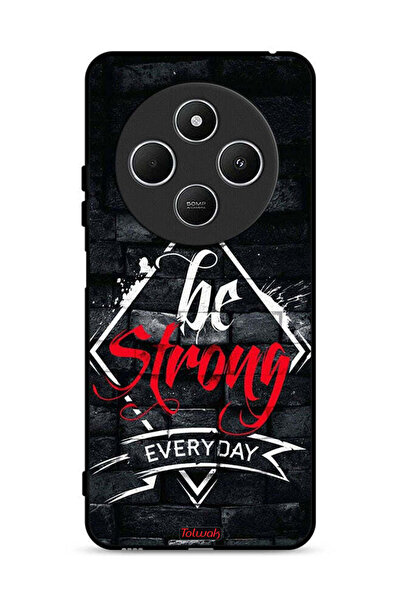 Tolwak غطاء حماية لهاتف Xiaomi Redmi 14R 5G كن قويًا كل يوم