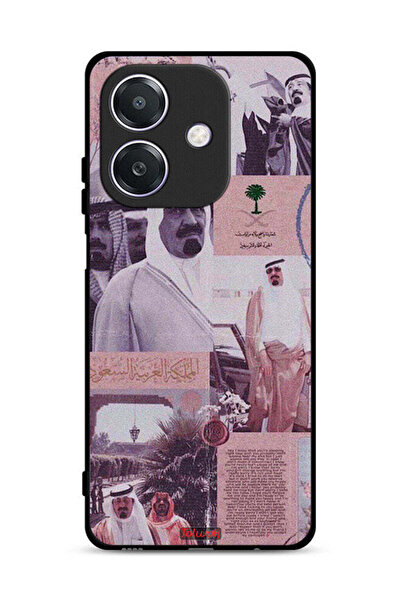 Tolwak غطاء حماية Oppo A3x 5G، ملصق الملك عبد الله العتيق